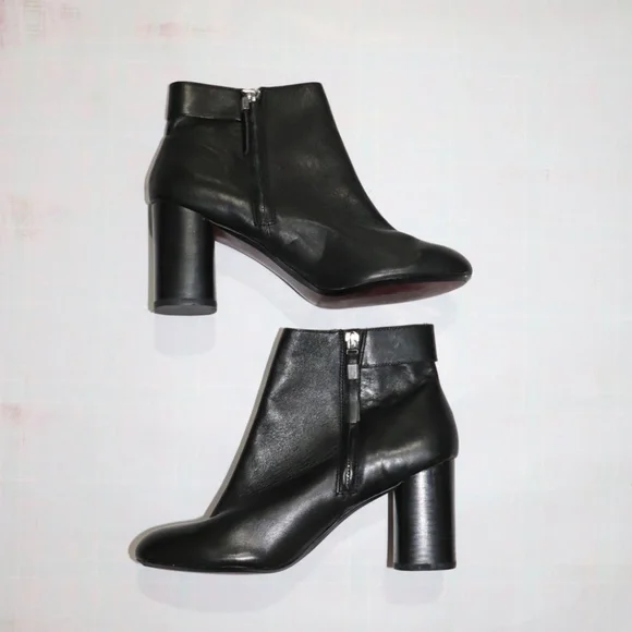 Zara Leather Boots - Picture 2 of 5